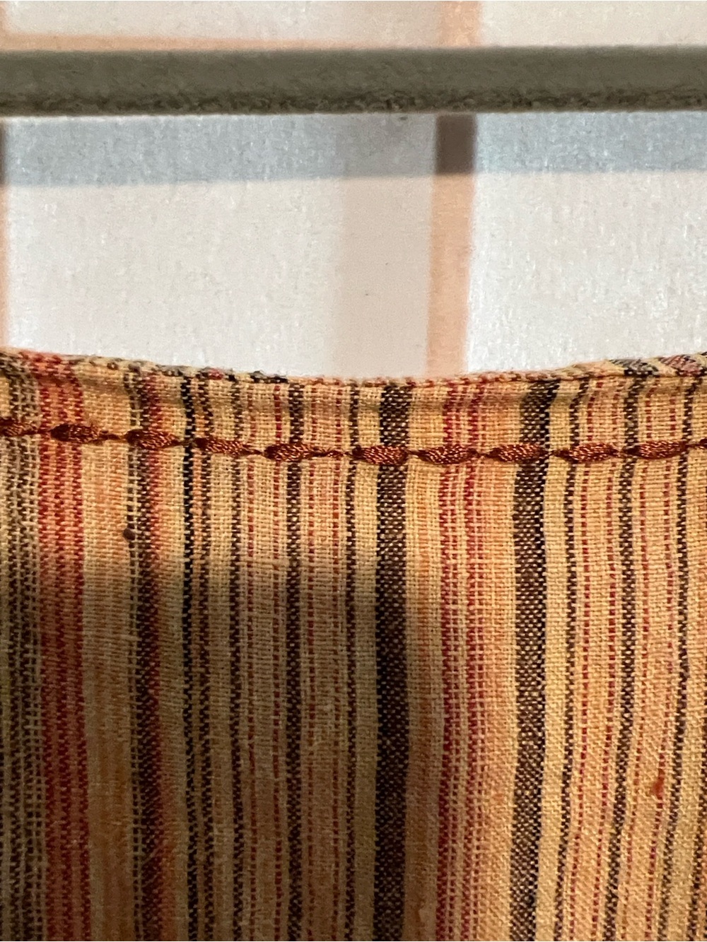 Garnet Hill Sleeveless Striped Linen-Blend dress - Picture 7 of 11